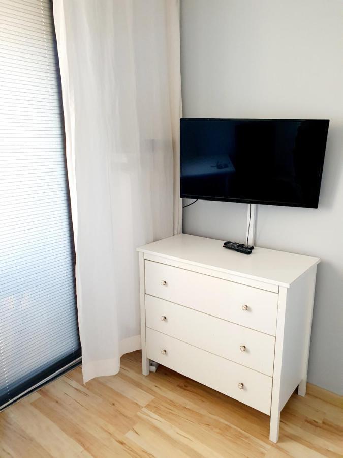 Center Apartment, Balcony Twarda Warschau Exterior foto